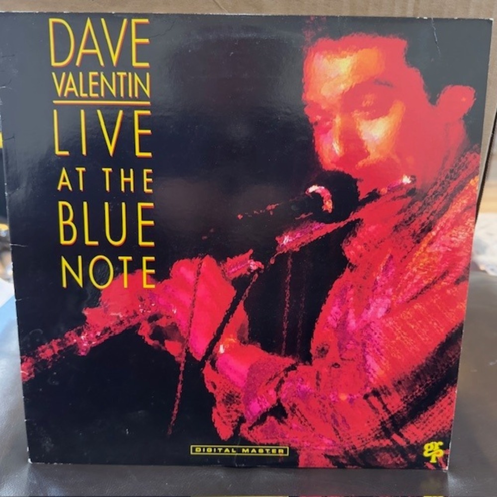Dave Valentin Live At The Blue Note Vinyl‎ LP GRP Records Latin Jazz GR-9568 VG+